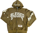 Kiwi long sleeve zip up hoodie - Blessed Sinner Shop