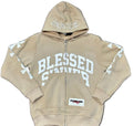 Pina Colada long sleeve zip up hoodie - Blessed Sinner Shop