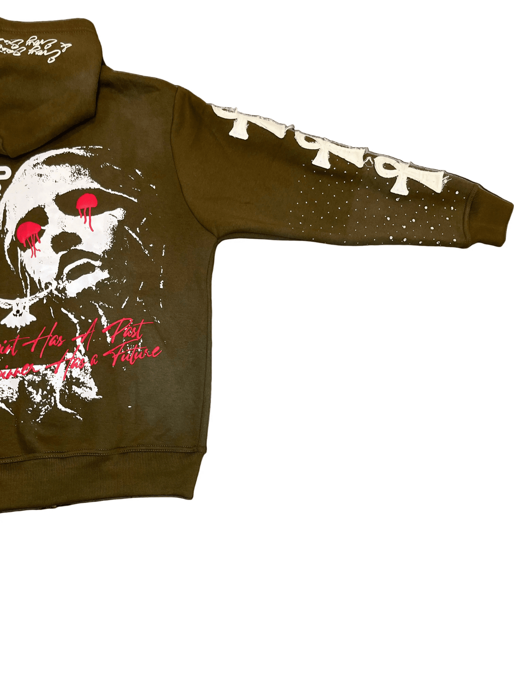 Kiwi long sleeve zip up hoodie - Blessed Sinner Shop