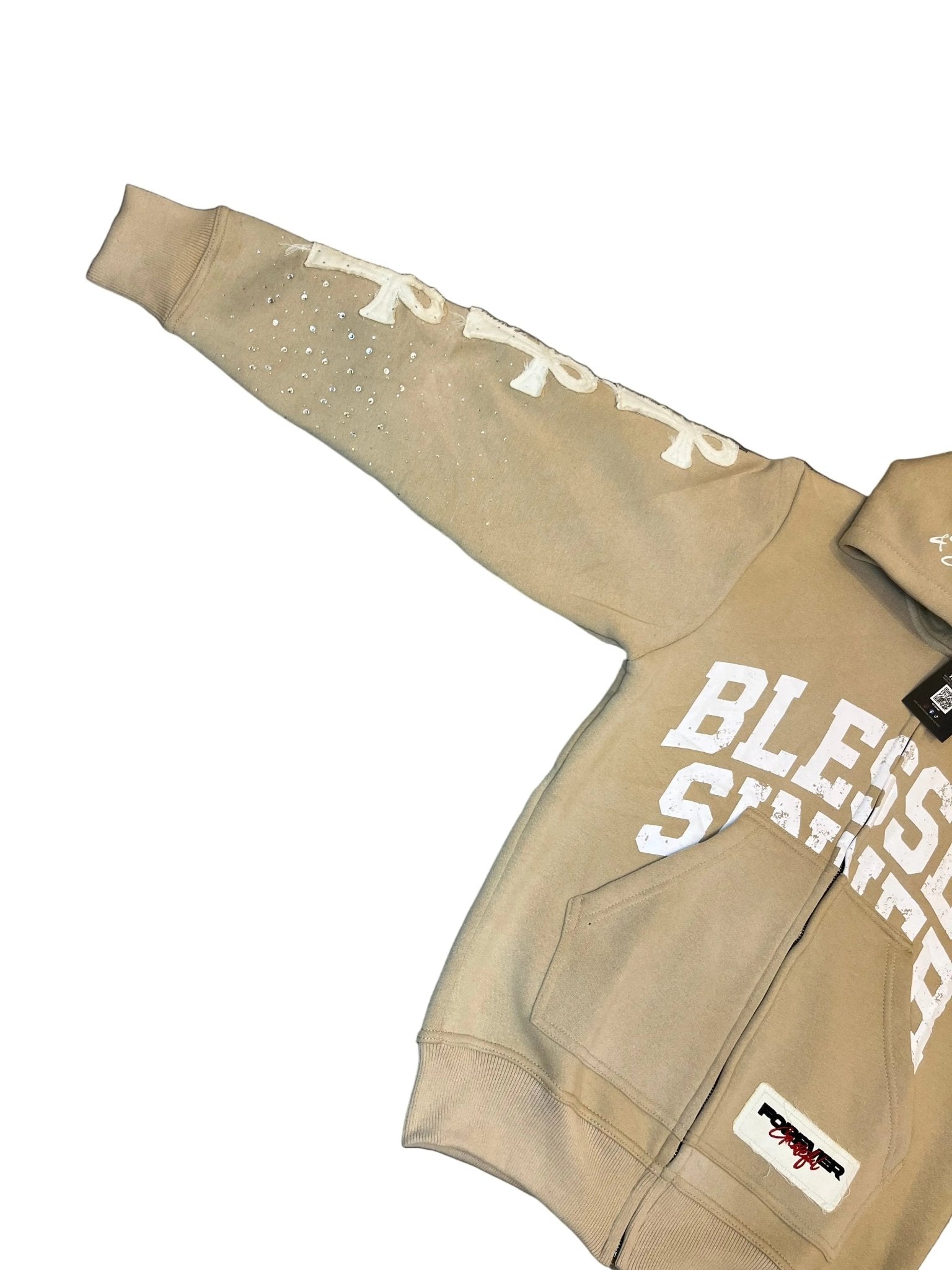 Pina Colada long sleeve zip up hoodie - Blessed Sinner Shop